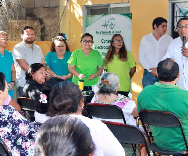 LA RUTA VERDE DE LA SALUD LLEGA A HUNUCMÁ