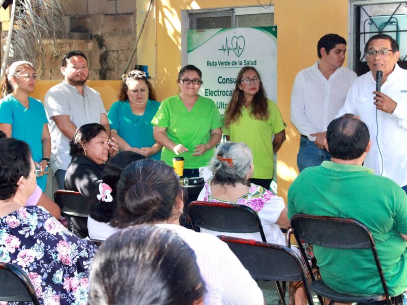 LA RUTA VERDE DE LA SALUD LLEGA A HUNUCMÁ