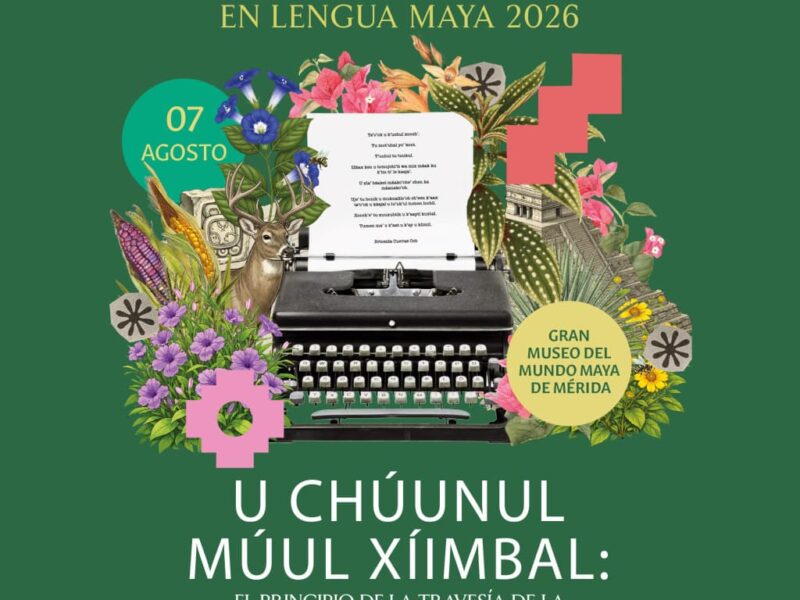 INVITAN AL PRIMER ENCUENTRO PENINSULAR EN LENGUA MAYA