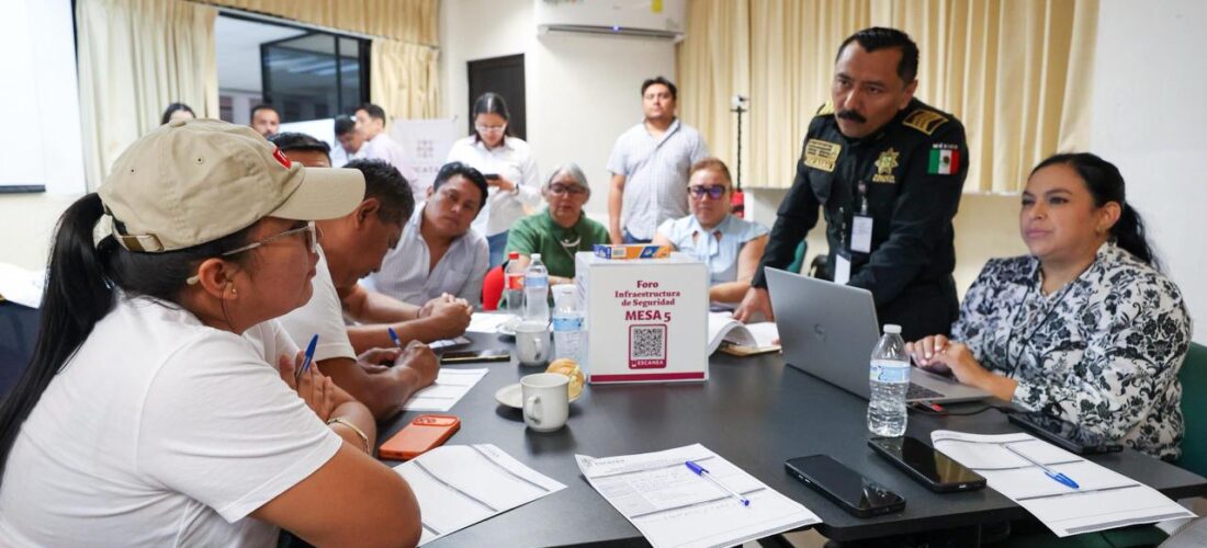 SE INSTALAN MESAS DE TRABAJO ZONA SUR