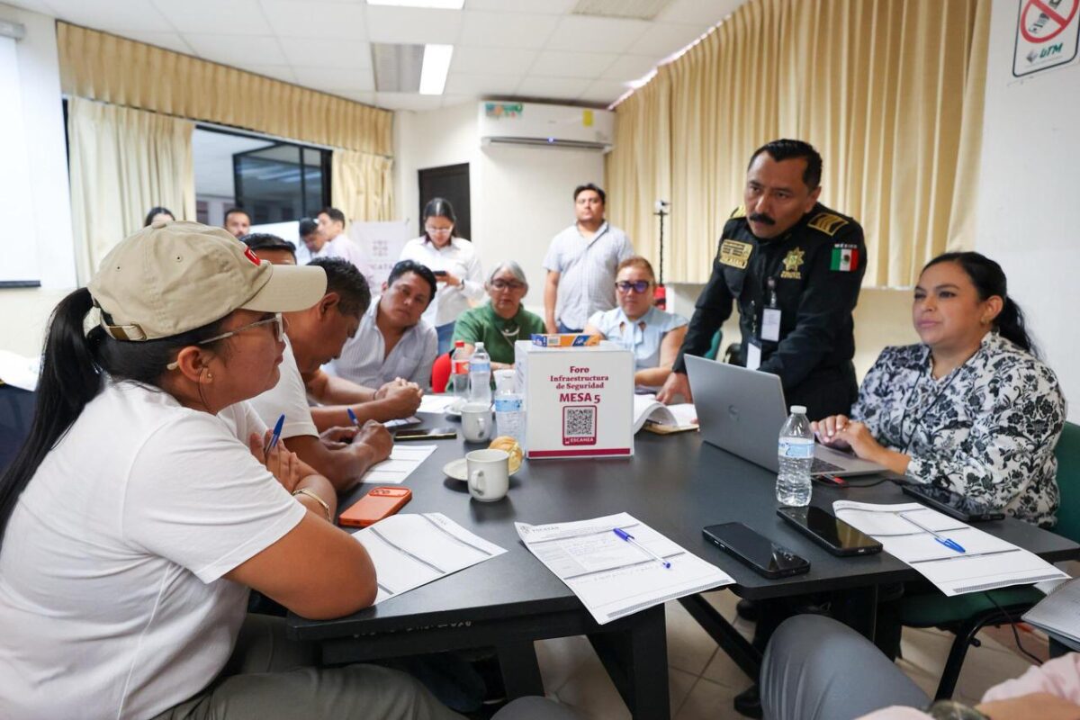 SE INSTALAN MESAS DE TRABAJO ZONA SUR