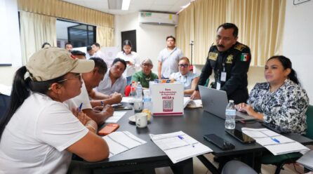 SE INSTALAN MESAS DE TRABAJO ZONA SUR