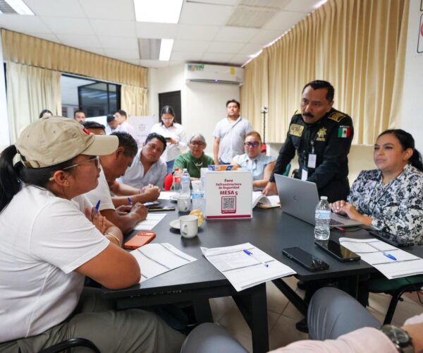 SE INSTALAN MESAS DE TRABAJO ZONA SUR