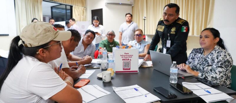 SE INSTALAN MESAS DE TRABAJO ZONA SUR