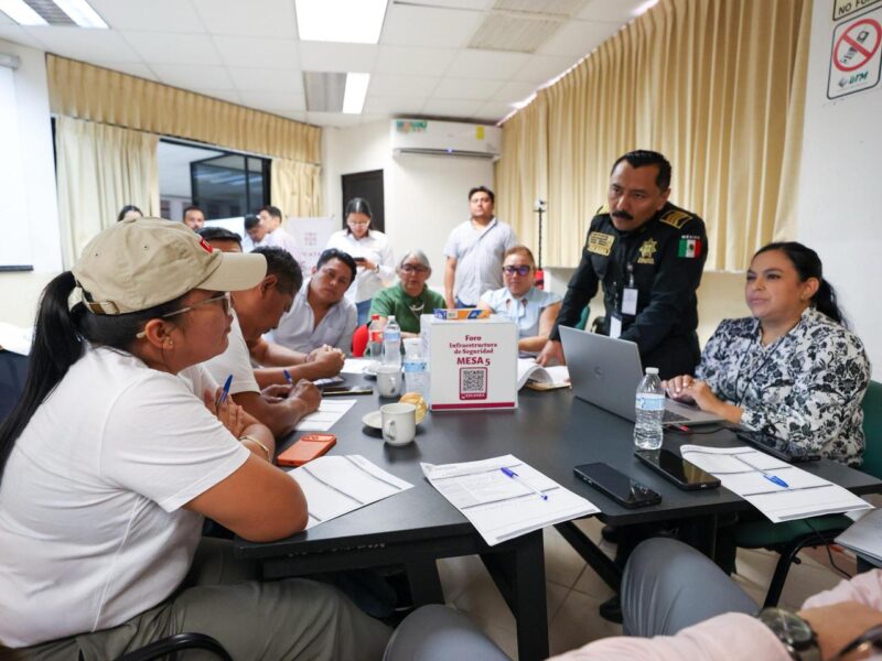 SE INSTALAN MESAS DE TRABAJO ZONA SUR