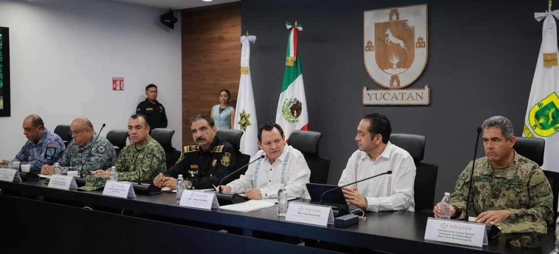 YUCATÁN EN SINTONÍA CON LA ESTRATEGIA NACIONAL DE SEGURIDAD