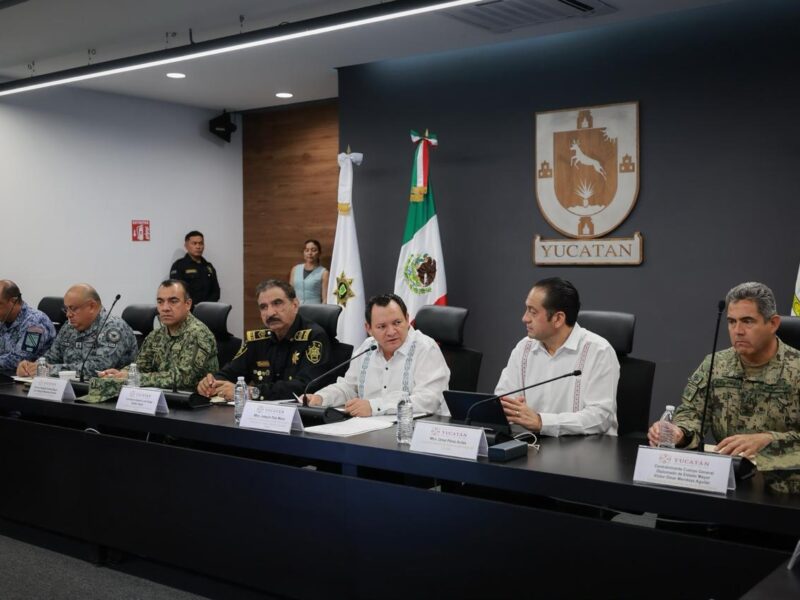 YUCATÁN EN SINTONÍA CON LA ESTRATEGIA NACIONAL DE SEGURIDAD