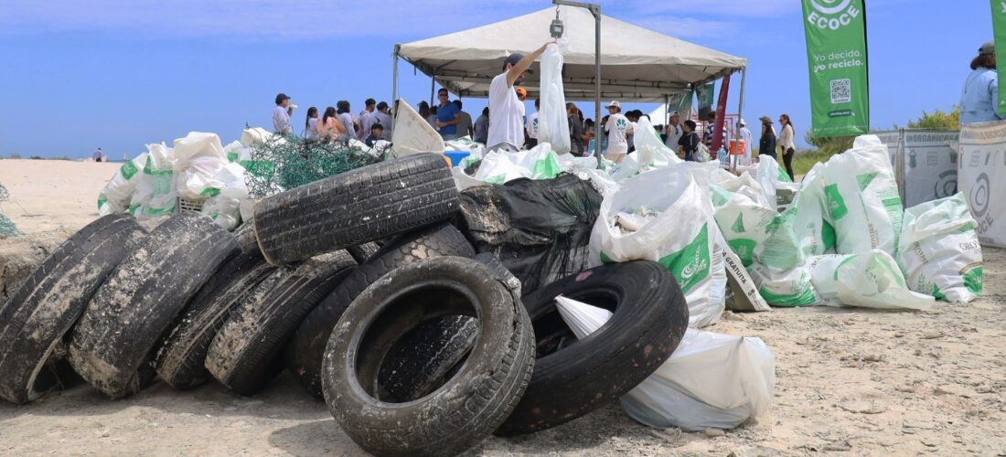 REALIZAN JORNADA DE LIMPIEZA EN LA COSTA