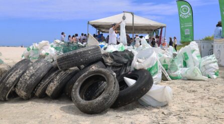 REALIZAN JORNADA DE LIMPIEZA EN LA COSTA