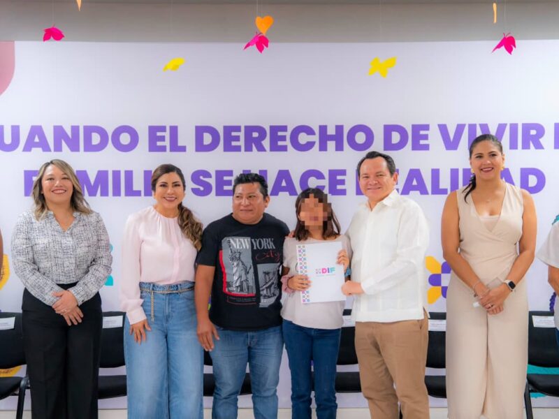 CRECER EN FAMILIA ES UN DERECHO QUE TRANSFORMA VIDAS