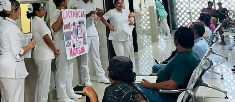 IMSS ORIENTA SOBRE LACTANCIA MATERNA