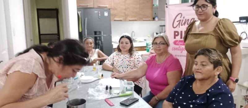 REGIDORA IMPULSA PROGRAMA DE CAPACITACIÓN