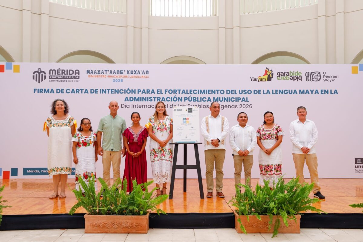 PRIMER ENCUENTRO DE MUNICIPIOS POR LA LENGUA MAYA
