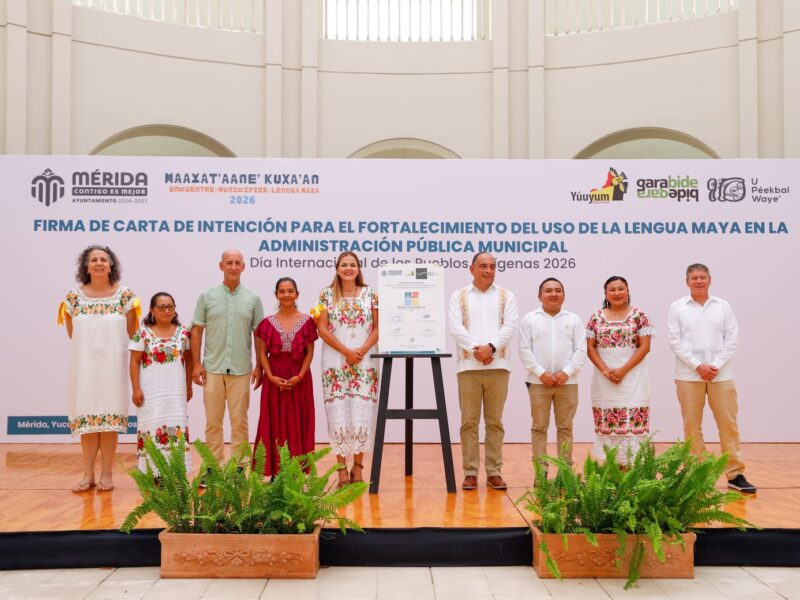 PRIMER ENCUENTRO DE MUNICIPIOS POR LA LENGUA MAYA
