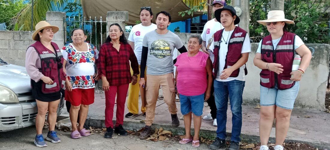REGIDOR IDENTIFICA Y REGISTRA DEFICIENCIAS EN VÍAS PÚBLICAS