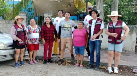 REGIDOR IDENTIFICA Y REGISTRA DEFICIENCIAS EN VÍAS PÚBLICAS