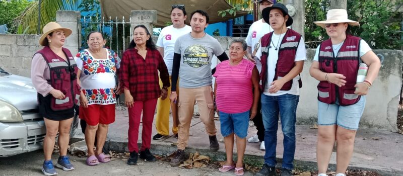 REGIDOR IDENTIFICA Y REGISTRA DEFICIENCIAS EN VÍAS PÚBLICAS