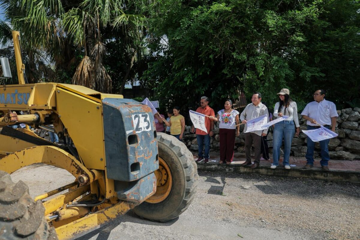 OBRAS DEL PLAN BIENESTAR EN KOPOMÁ