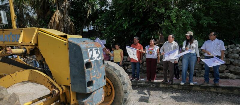 OBRAS DEL PLAN BIENESTAR EN KOPOMÁ