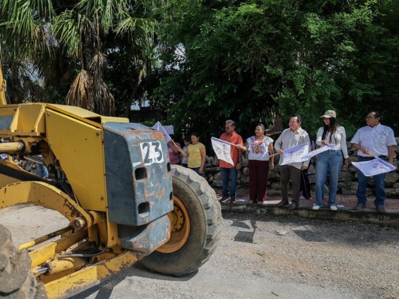 OBRAS DEL PLAN BIENESTAR EN KOPOMÁ