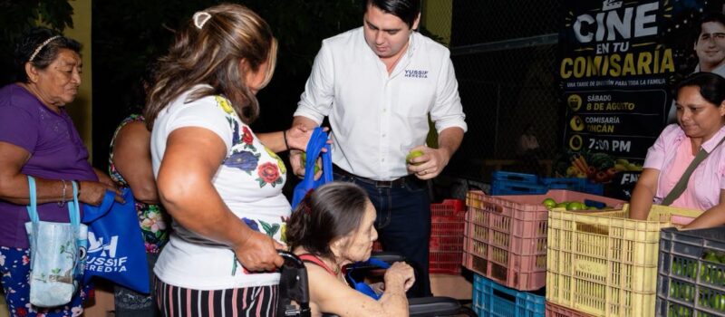 YUSSIF LLEVA CINE EN TU COLONIA A COMISARÍAS MERIDANAS