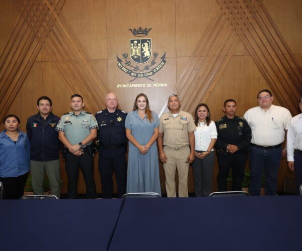 EN COORDINACIÓN, MÉRIDA TIENE UN BALUARTE EN SU SEGURIDAD
