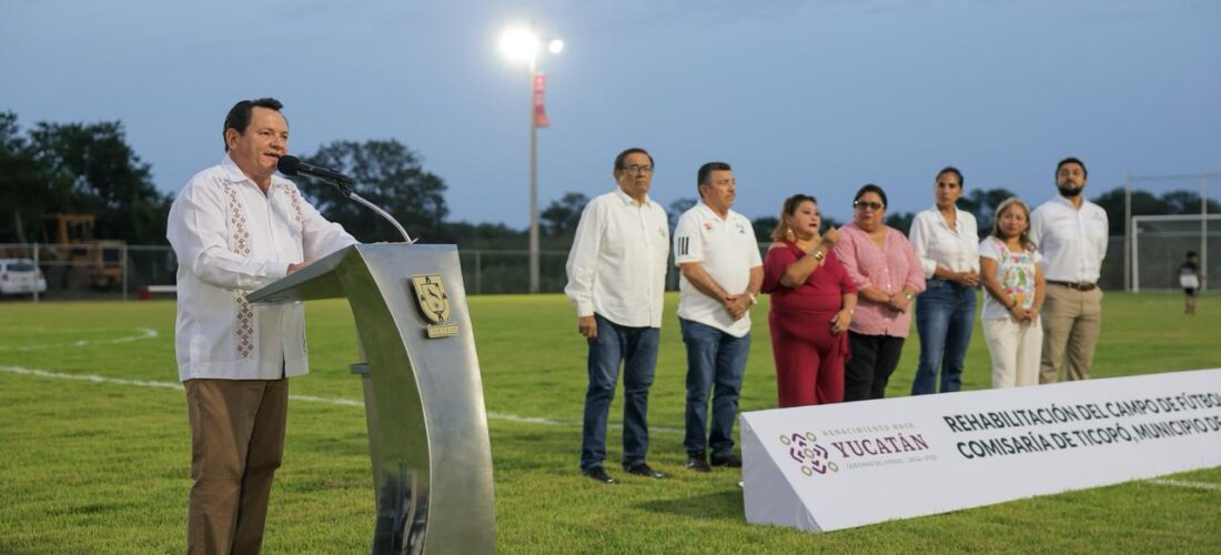 MUNICIPIOS DISFRUTAN NUEVOS ESPACIOS DEPORTIVOS