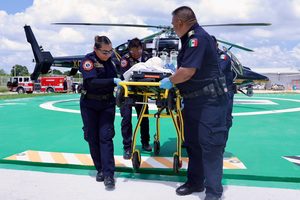 TRASLADAN DE EMERGENCIA A MENOR
