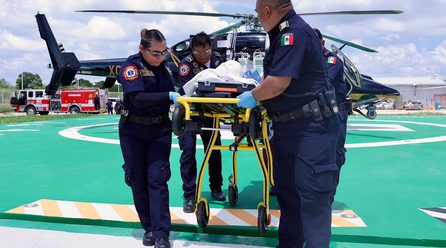 TRASLADAN DE EMERGENCIA A MENOR