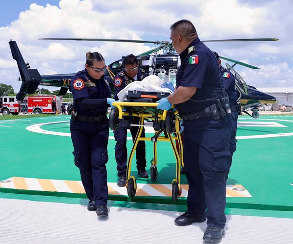 TRASLADAN DE EMERGENCIA A MENOR