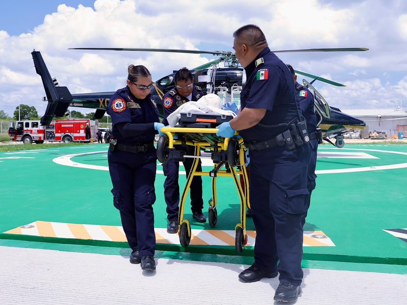 TRASLADAN DE EMERGENCIA A MENOR