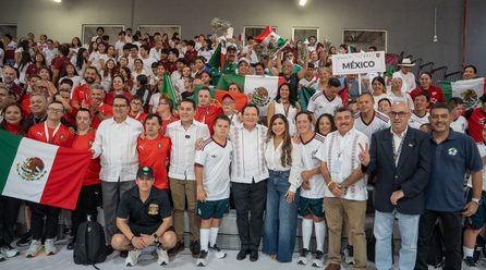 GOBERNADOR INAUGURA COPA MUNDIAL DE FUTSAL DOWN