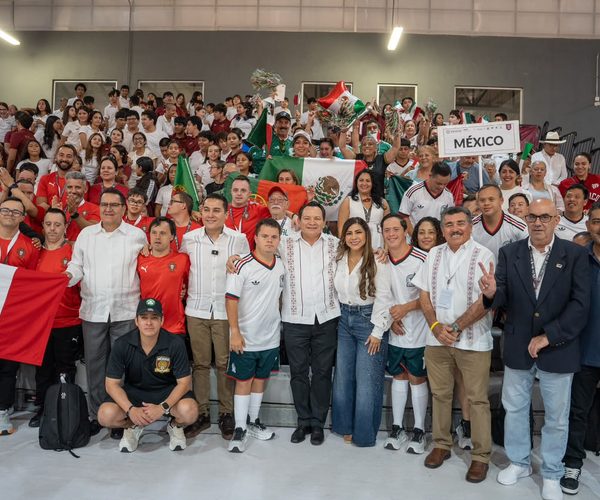 GOBERNADOR INAUGURA COPA MUNDIAL DE FUTSAL DOWN