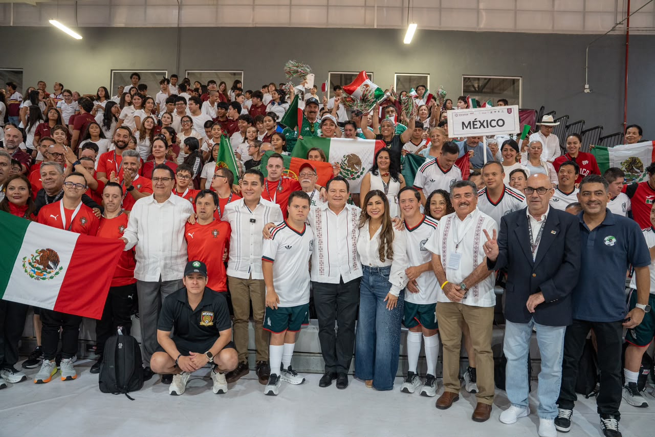 GOBERNADOR INAUGURA COPA MUNDIAL DE FUTSAL DOWN