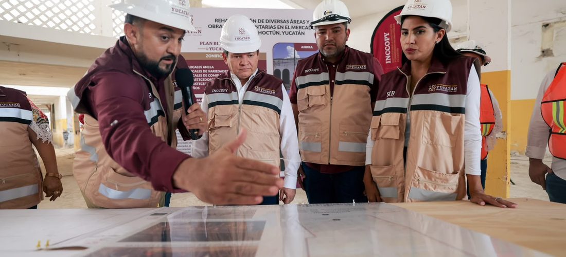 GOBIERNO REHABILITA MERCADO DE HOCTÚN