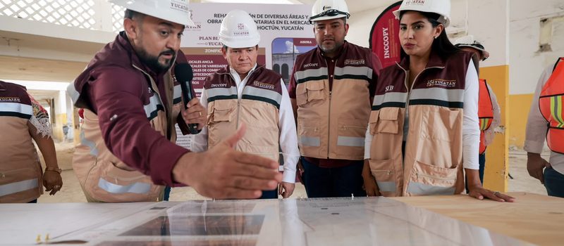 GOBIERNO REHABILITA MERCADO DE HOCTÚN