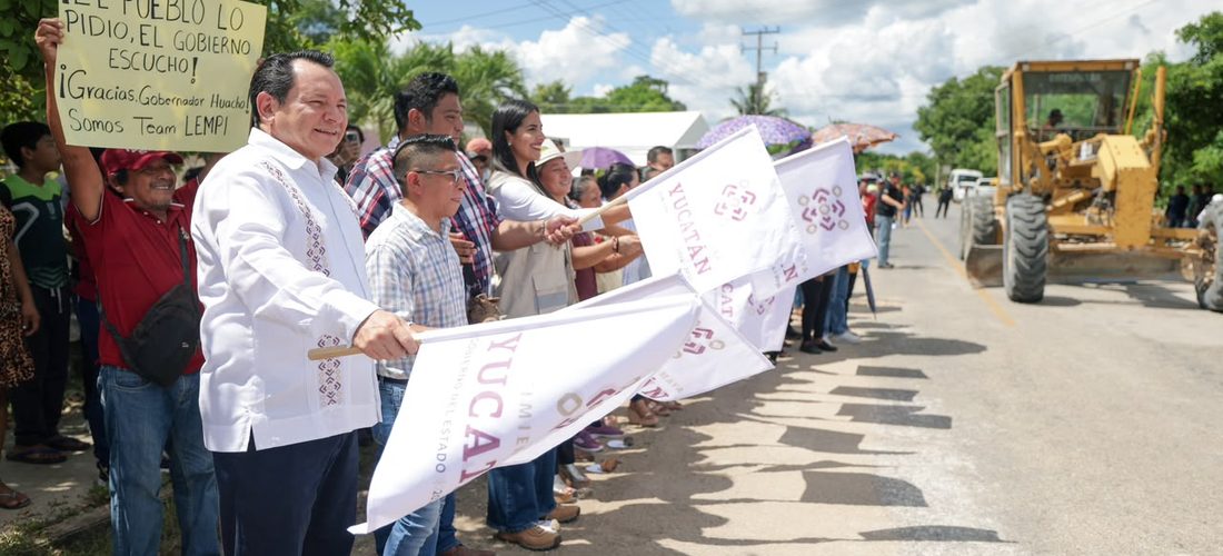 CARRETERA SACABÁ-HUHÍ SERÁ REHABILITADA