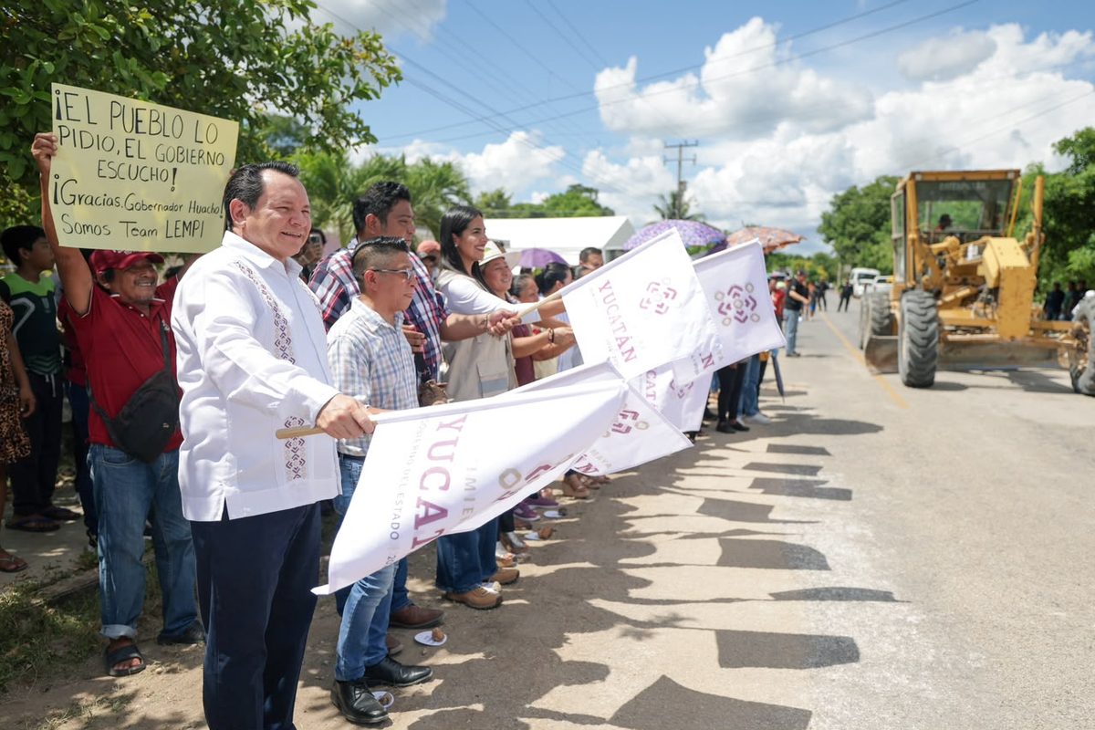 CARRETERA SACABÁ-HUHÍ SERÁ REHABILITADA