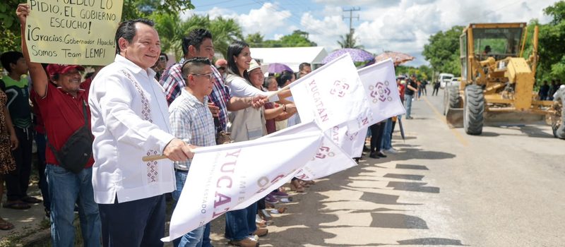 CARRETERA SACABÁ-HUHÍ SERÁ REHABILITADA