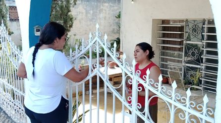 REGIDORA VISITÓ DIVERSAS COLONIAS