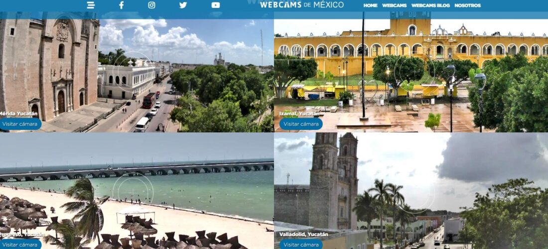 DESTINOS TURÍSTICOS A LA WEBCAMS DE MÉXICO