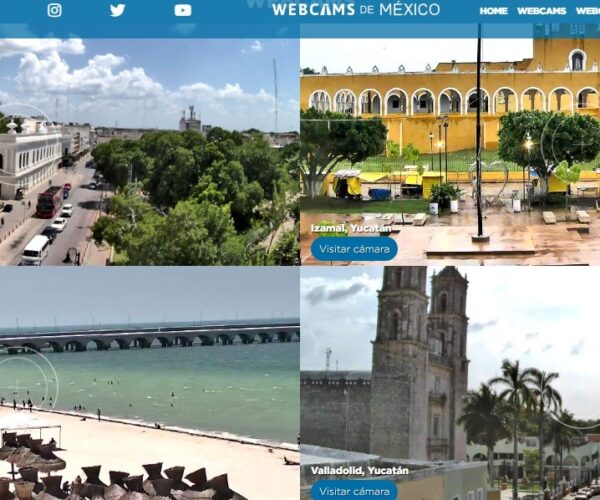 DESTINOS TURÍSTICOS A LA WEBCAMS DE MÉXICO