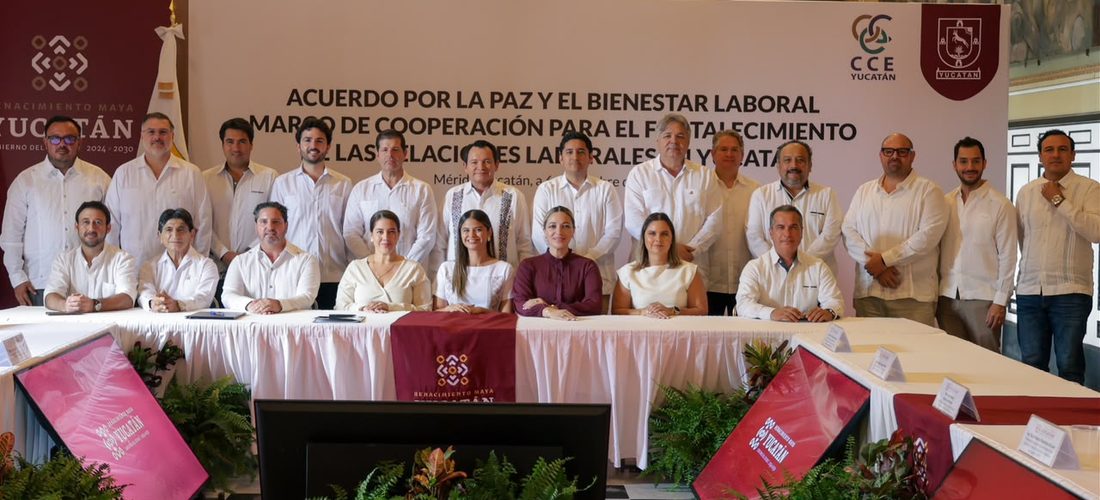 POR LA PAZ LABORAL EN YUCATÁN