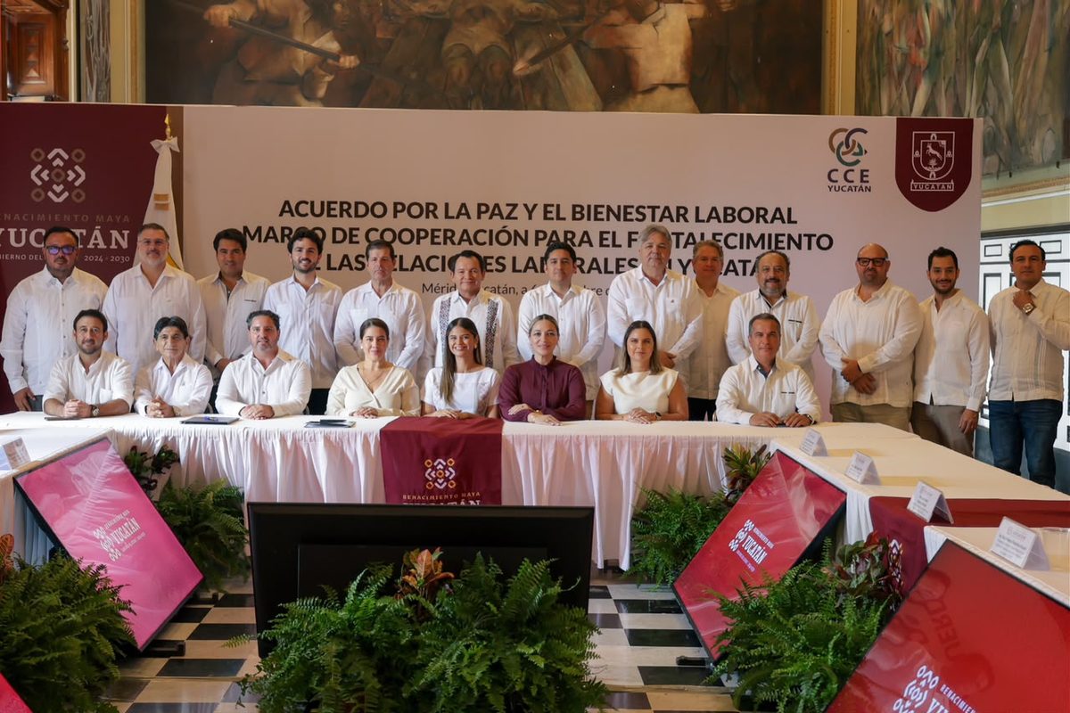 POR LA PAZ LABORAL EN YUCATÁN