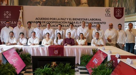 POR LA PAZ LABORAL EN YUCATÁN