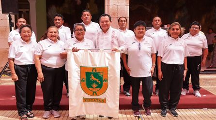 ABANDERAMIENTO A DEPORTISTAS MAYORES