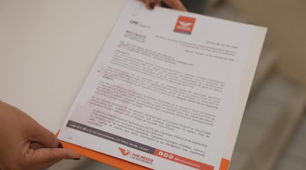 MC EXIGE INFORMACIÓN DE CFE