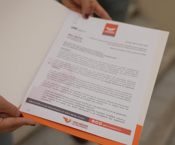 MC EXIGE INFORMACIÓN DE CFE